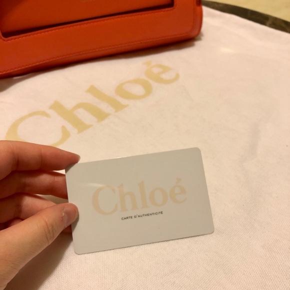 ✨SOLD✨Like New Auth Chloe Lambskin 3 Ways Chain-Link Bag - Picture 13 of 15